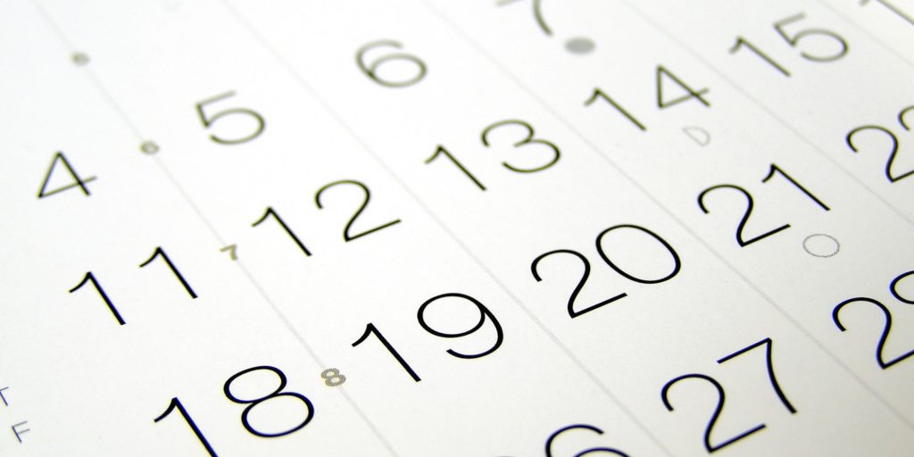 Content marketing calendar