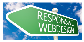 Responsive web design sign